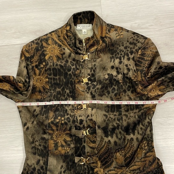 St. John Sport by Marie Gray Corduroy Jacket - Picture 16 of 16